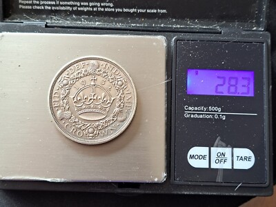 ORIGINAL 1932 Georg V - Silberkranz KRONE.....fast unzirkuliert 