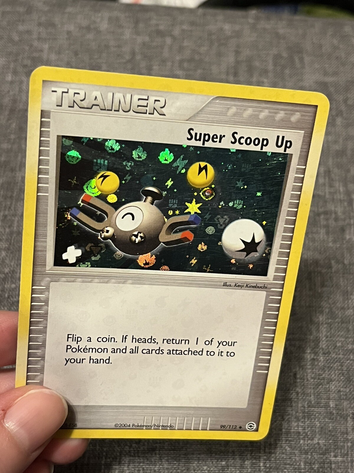 Super Scoop Up 99/112 Firered & Leafgreen Holo Pokemon TCG