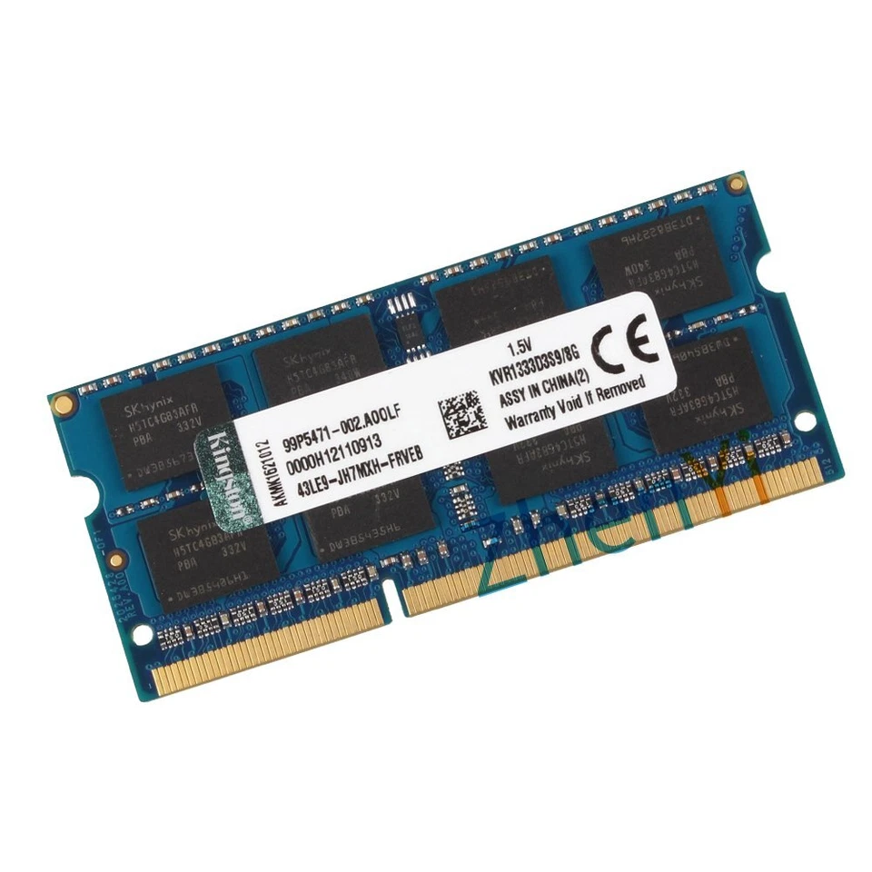 8GB 4GB 2GB DDR3 PC3-10600S KVR1333D3S9/8G SODIMM Laptop RAM For Kingston LOT UK - Image 4 of 4