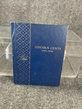 Whitman Lincoln Cent Album 1909-1940 Used Not Perfect See Pictures