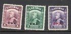 SARAWAK: 1945,  WITH BMA (BRITISH MILITARY OCCUPATION), OVPT MNH OG