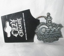 Ozzy Osbourne Logo Metal Diecast Keychain Heavy Metal