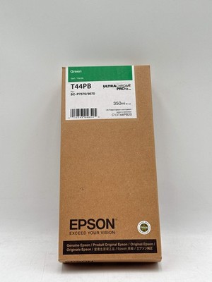 Epson T44P UltraChrome PRO12 High-Capacity 350 mL Green Ink Cartridge [T44PB20]