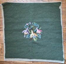 Floral Bouquet Canvas Panel Tapestry Needlepoint 18 Inch
