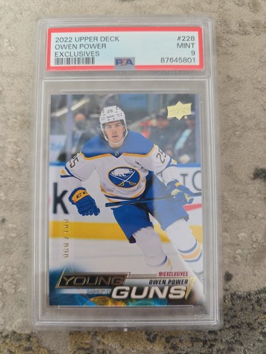 Owen Power [Exclusives] #228 2022 Upper Deck card