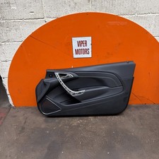Vauxhall Astra GTC Door Card 3 Door Drivers Offside Front Leather Interior 10-15