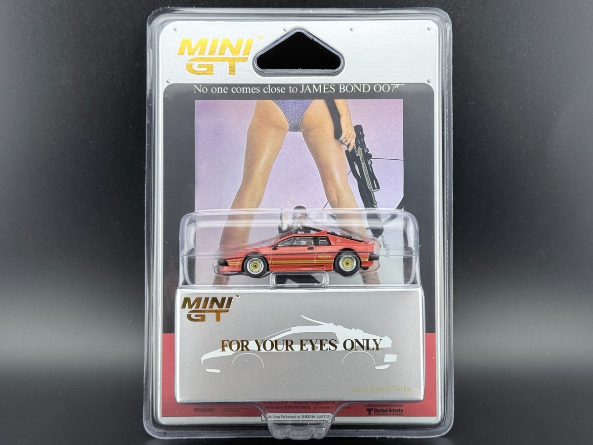Lotus Esprit Turbo ジェームスボンド007 ミニカー 1/43 James Bond Lotus Turbo Esprit Johnny Lightning Model Car | 007Store