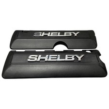 2011-17 Mustang Gt 5.0l Coil Covers Shelby Logo - Aluminum - Black