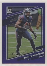2021 Panini Donruss Optic Purple Prizm 24/50 Zach Cunningham #105 0r5l