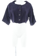 Blazer corto Donna Blazer Taglia IT 42 viola scuro elegante