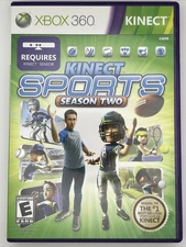 Kinect Sports: Season Two 2 (Xbox 360, 2011) | Complete CIB w/ Manual | Tested