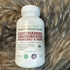 Joint Support Supplement by Todicamp Glucosamine Chondroitin MSM Turmeric 90 cap