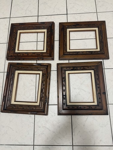 Solid Wood Frames (4) 10x8 (Excellent Condition