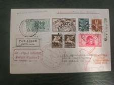 REGNO 1932 DIRIGIBILE GRAF ZEPPELIN VARI VALORI SOCIETA DANTE ALIGHIERI + ALTRI