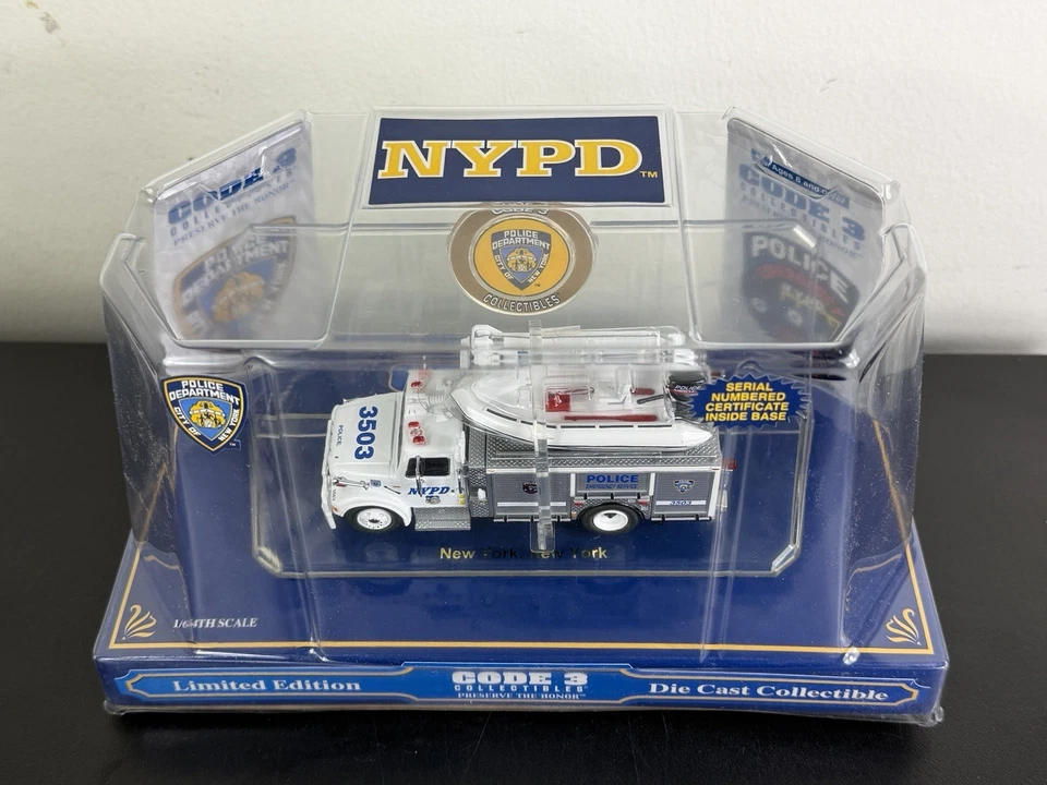 Code 3 #12552 NYPD New York Police International Saulsbury ESU Support - NEW - Image 3 of 4