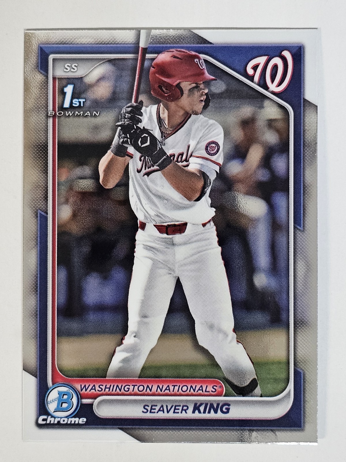 2024 Bowman Draft Chrome 1st #BDC-62 Seaver King Washington Nationals