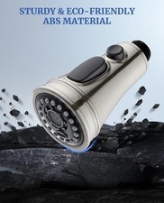 Kitchen Faucet Head Replacement 3 Function Faucet Sprayer Nozzle