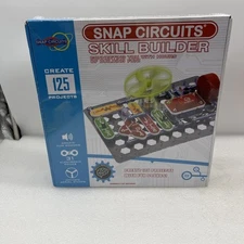 Snap Circuits Skill Builder SB-125 Electronic STEM Projects Elenco New!!