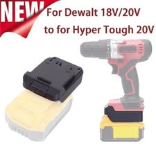 Battery-Adapter For Dewalt 18V/20V battery to for Hyper Tough 20V Power Tools