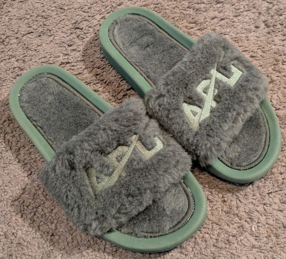 APL Scivoli in Shearling Verde Grigio Donna 6