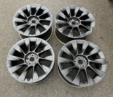 SET OF 4 Genuine Tesla Model Y Turbine Induction 20” Alloy Wheels 1188223-00-B
