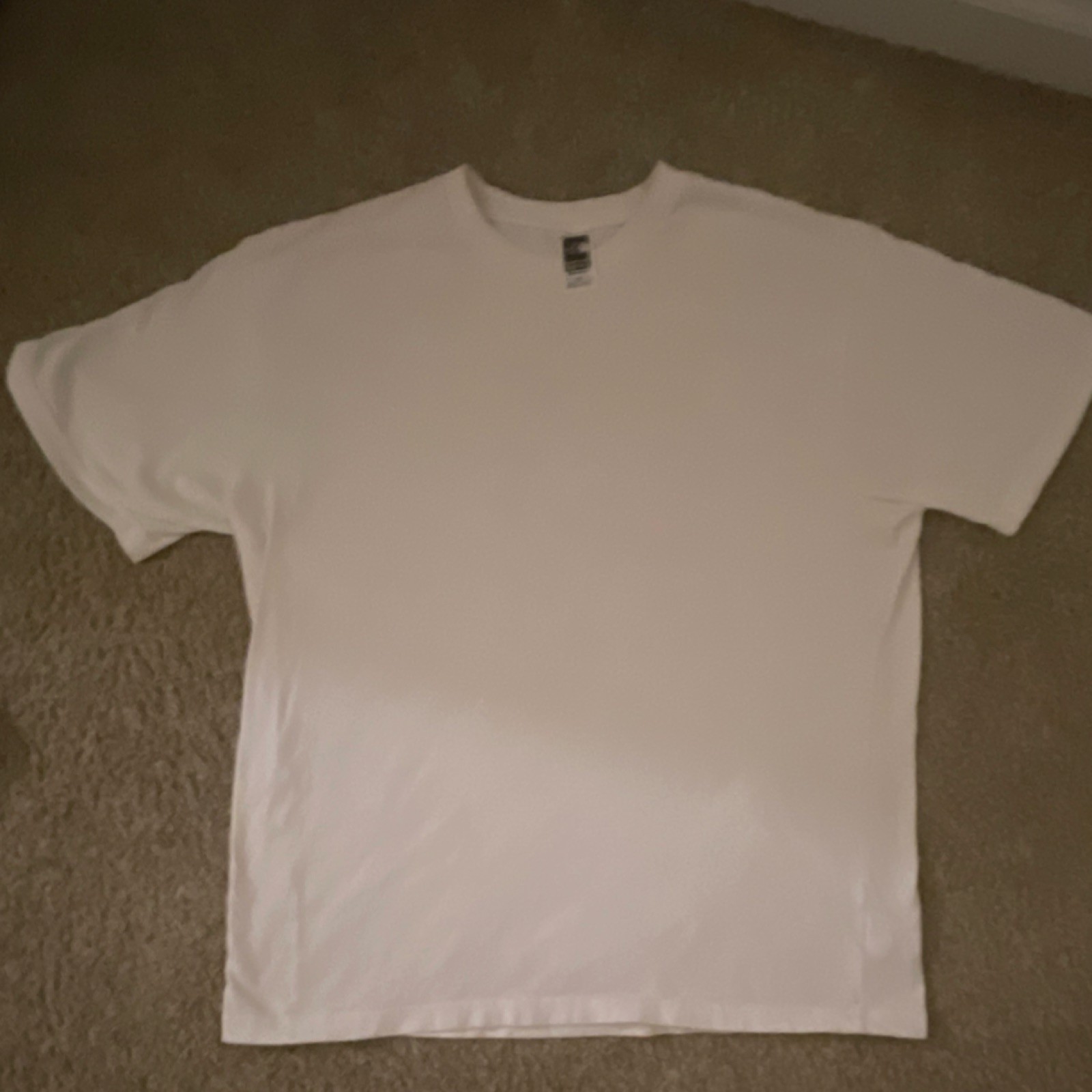 The North Face Supreme Men's White Cotton Jersey Logo Crew Neck T-Shirt Size M