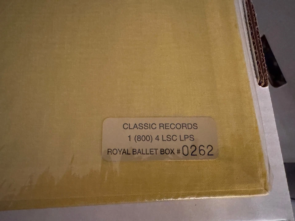 The Royal Ballet - Ansermet - Living Stereo - Classic Records Box Set - SEALED - Image 3 of 3