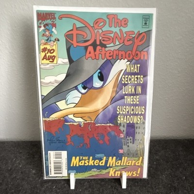 The Disney Afternoon #10 Marvel Comics Darkwing Duck Comic Book Boarded Direct