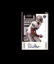 2012 Panini Contenders #140a Rod Streater White jersey