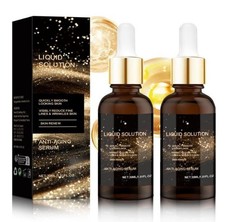 2 packs Olavita Face Serum, Liquid Solution Serum,with Vitamin C  E, Anti-Aging