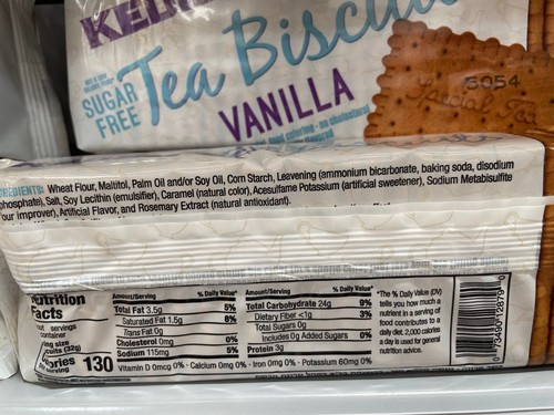 Kedem zuckerfreie Vanille Tee Kekse 10er Pack 4,5 Unzen EA Nicht-Milch Koscher Yoshon - Bild 9 von 24