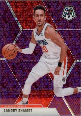 2019-20 Panini Mosaic Mosaic Fast Break Purple #118 Landry Shamet /50 - BSK