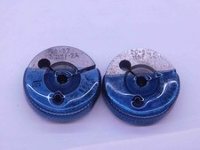 10 32 UNF 2A THREAD RING GAGES #10 .190 .1900 GO NO GO P.D.'S = .1688 & .1658