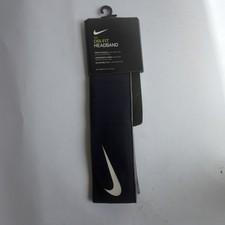 Nike Dry Head Tie Headband Sweat Wicking Blue 0622