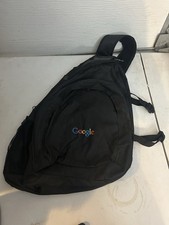 Vintage GOOGLE Backpack Excellent Condition Sling Side Bag