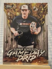 2026 Topps Baseball Gunnar Henderson Gameday Drip #GD-13 Baltimore Orioles