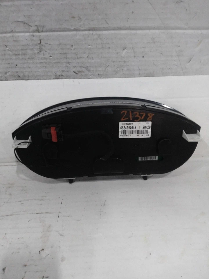 Used Speedometer Gauge fits: 2018 Ram Promaster 2500 van cluster MPH US market 1 Foto 2 de 4