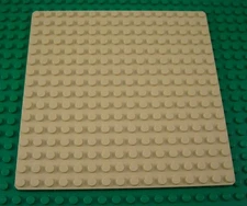 LEGO Tan 16x16 Base Plate Baseplate