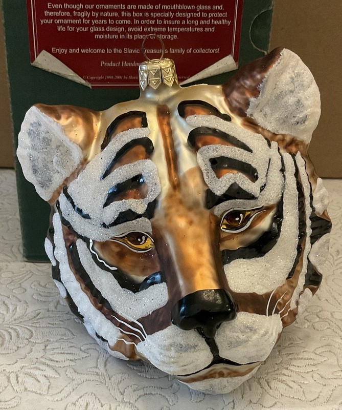 Slavic Treasure Bengal Tiger Head III 
