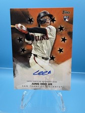 2024 Topps Update Series Baseball Stars Autographs Jung Ho Lee BSAU-JHL /199