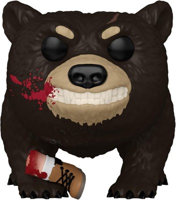 Funko POP! Filme: Kokainbär - Bär mit Bein - blutig - Sammlerstück Vinyl Figur