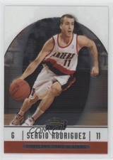 2006-07 Topps Finest Rookie Sergio Rodriguez #53 1k3