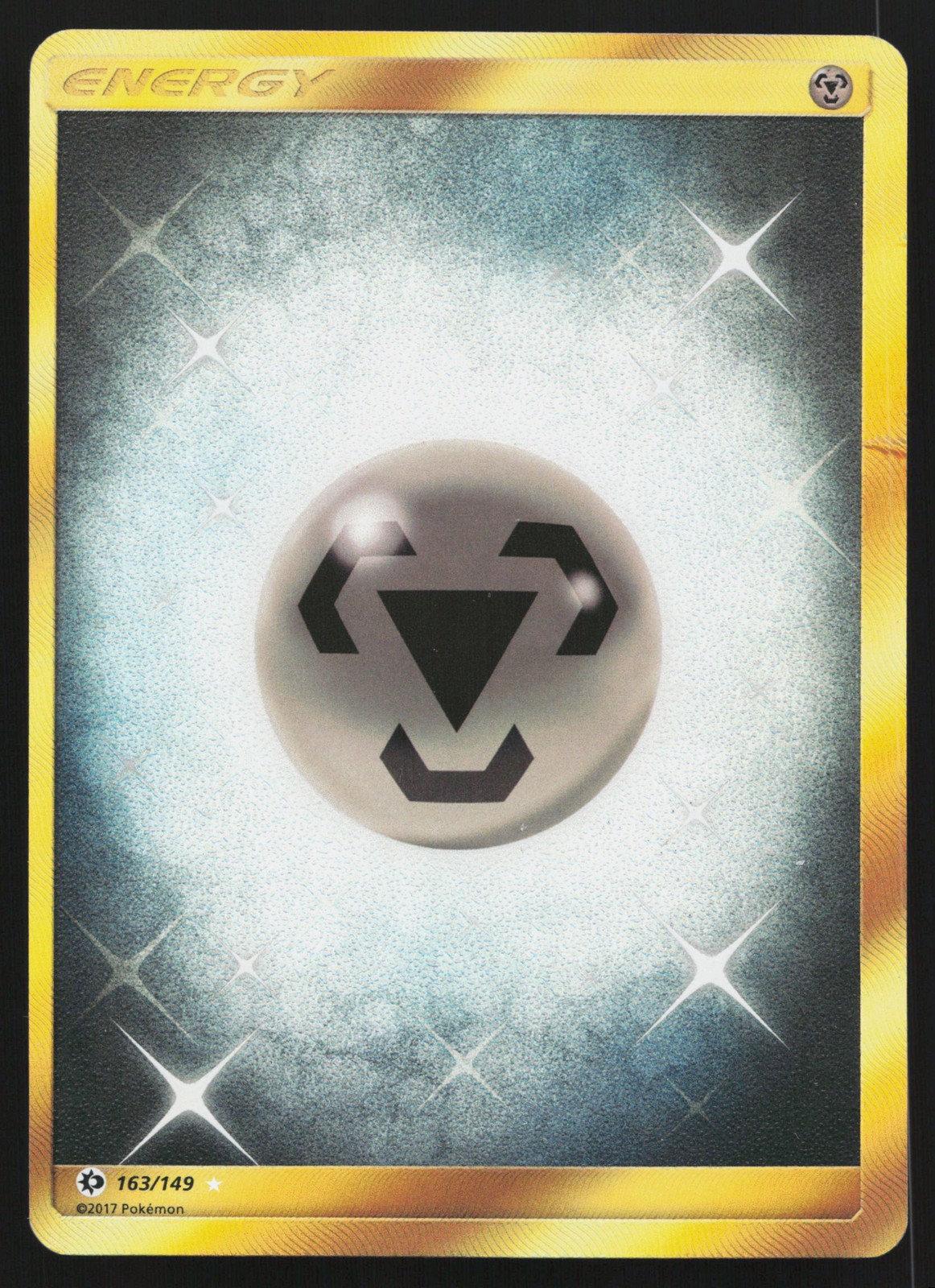 Metal Energy (Secret) 163/149 Secret Rare SM Base Set Pokémon Card