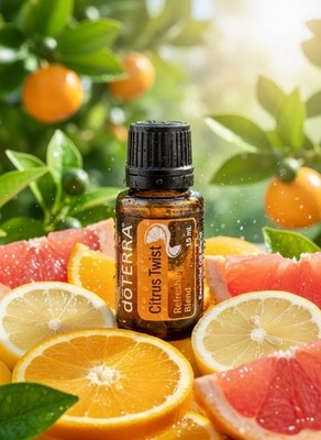 DoTERRA Citrus Twist Essential Oil Blend 15 ml - NEW & SEALED, Limited Edition!