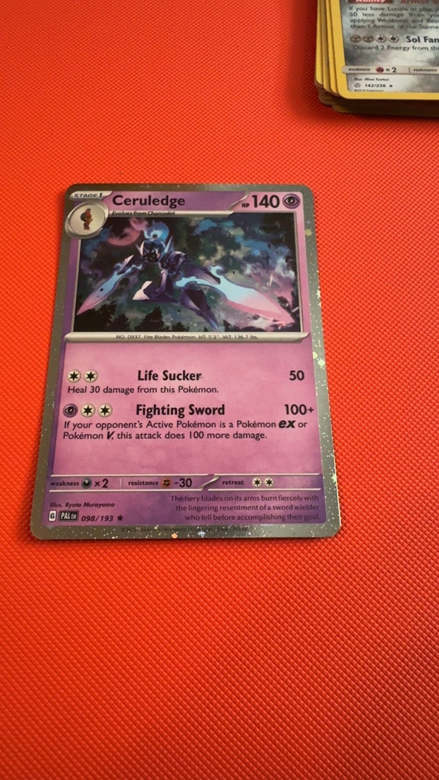 Ceruledge 098/193 Holo Promo Miscellaneous Cards & Products Pokemon LP