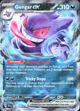 Gengar ex TEF SV05: Temporal Forces #104/162 Double Rare Holo NM on eBay
