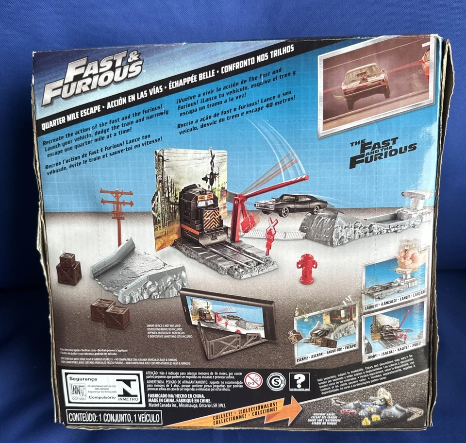 Fast & Furious Quarter Mile Escape Playset with 1970 Dodge Charger 1/4 Mile - Image 4 of 4