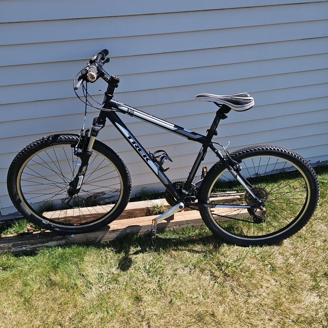 trek men's bicycles Police Service 12-Speed MTB Black  The Bicycle Store 18 gears and semi Mens Trek 820 Series XDS