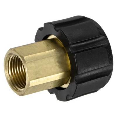 #ad #ad 1 Pack M22 14mm Female to 3 8 Inch Female Thread Pressure Washer Fittings $19.43