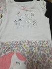 Girls Sz 6-9m Lot Of 2 Rompers And 2pc Outfit — photo 4